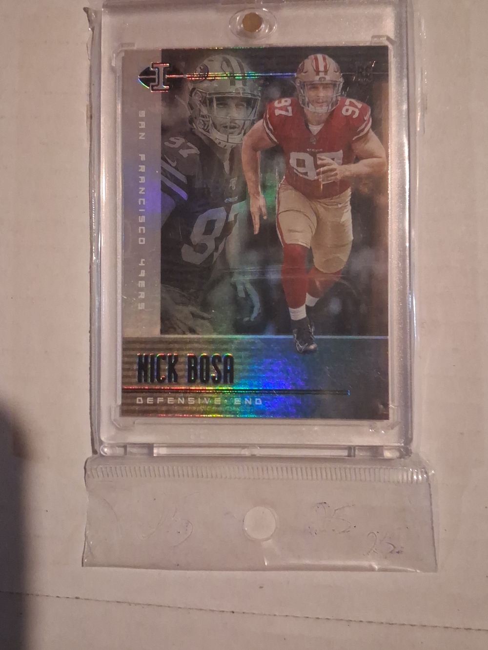 Nick Bosa Illusion  Rookie Card